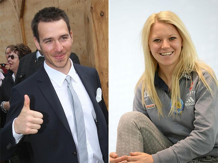 Das neue Winter-Traumpaar: Felix Neureuther und Miriam Gössner.