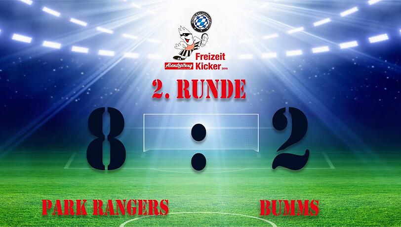 Park Rangers gewinnen überlegen mit 8:2. Park Rangers gewinnen überlegen mit 8:2.