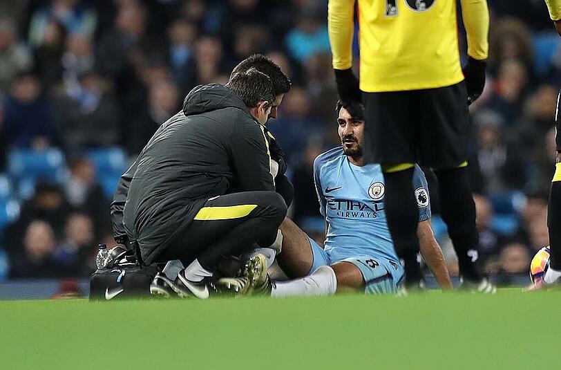 Ilkay Gündogan fehlt Manchester City länger.