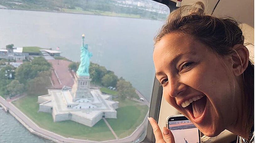 Kate Hudson hatte jede Menge Spaß in New York