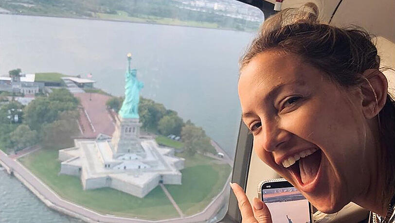 Kate Hudson hatte jede Menge Spaß in New York Kate Hudson hatte jede Menge Spaß in New York
