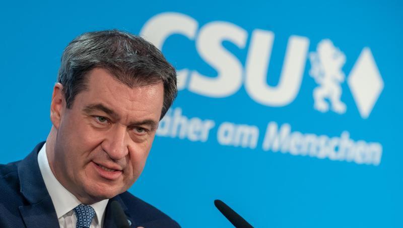 Markus Söder (CSU), Ministerpräsident von Bayern und CSU-Parteivorsitzender, vor der Presse. Foto: Peter Kneffel/dpa/Archivbild Markus Söder (CSU), Ministerpräsident von Bayern und CSU-Parteivorsitzender, vor der Presse. Foto: Peter Kneffel/dpa/Archivbild
