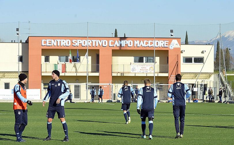 Die Löwen im Trainingslager in Brescia.
