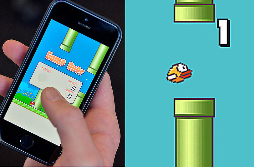 Game over! Das Smartphone-Spiel Flappy Bird ist Geschichte.