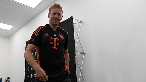 Bayern-Trainer Julian Nagelsmann spürt für die kommende Saison eine gesteigerte Erwartungshaltung an sein Team und nimmt seine Neuzugänge in die Pflicht.