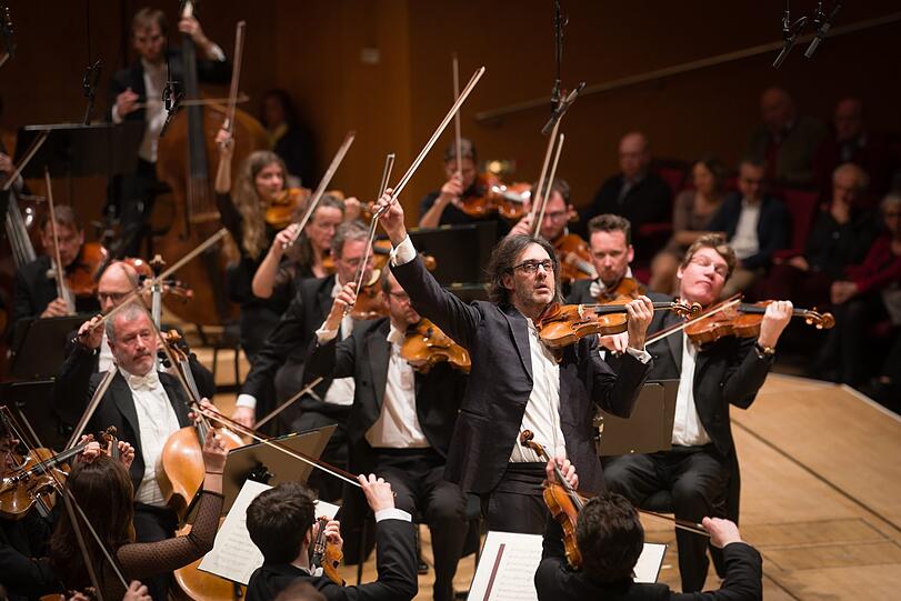 Leonidas Kavakos und das BR-Symphonieorchester.