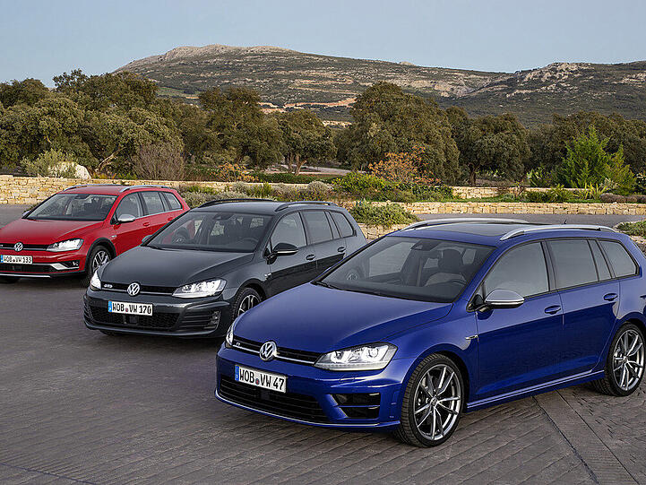 Variantenreiches Trio: Die neuen Golf Variant-Modelle