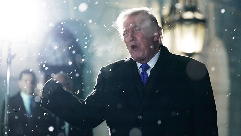 K&uuml;ndigt weitere Gespr&auml;che mit dem Iran an - US-Pr&auml;sident Trump.