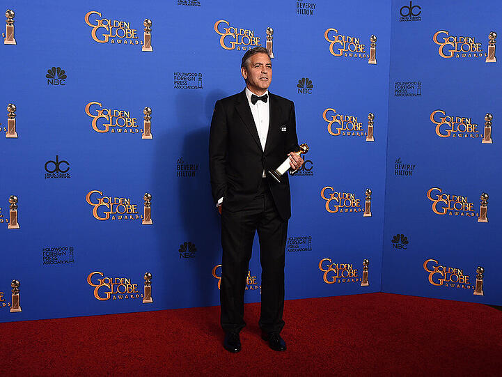Bei den Golden Globes erhielt George Clooney den "Cecil B. DeMille Award" für sein Lebenswerk
