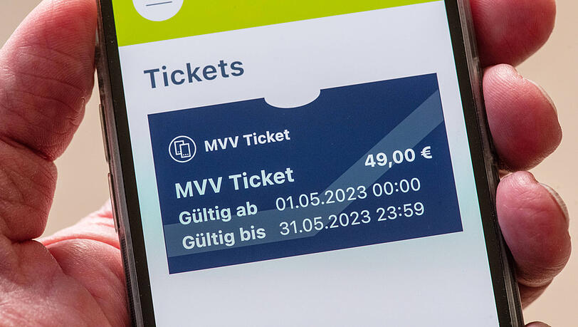 Das Deutschlandticket gilt ab dem 1. Mai. (Symbolbild)