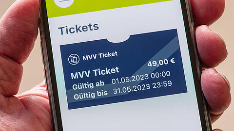 Das Deutschlandticket gilt ab dem 1. Mai. (Symbolbild)