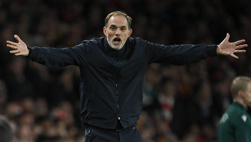 Bayern-Coach Thomas Tuchel war mit der Schiedsrichter-Leistung unzufrieden.