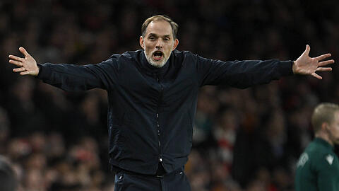 Bayern-Coach Thomas Tuchel war mit der Schiedsrichter-Leistung unzufrieden.