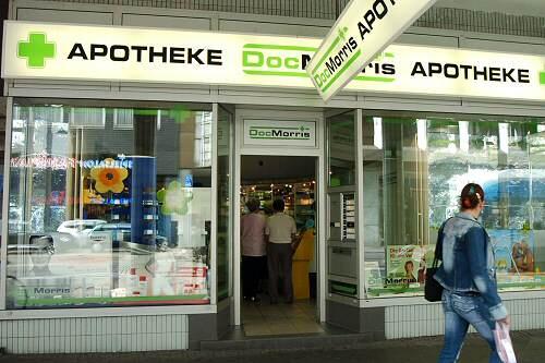 Brückenkopf der Expansion: Eine DocMorris-Apotheke in Saarbrücken