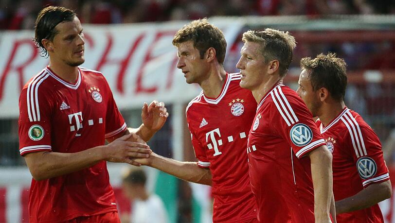 Auf Sieg folgt Sieg, bald haben die Bayern den nächsten Rekord geknackt. Auf Sieg folgt Sieg, bald haben die Bayern den nächsten Rekord geknackt.
