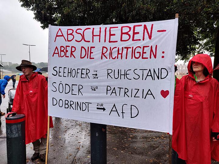 Weitere Eindrücke von der Demonstration.