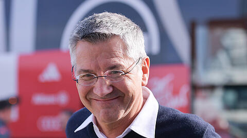Pr&auml;sident des FC Bayern: Herbert Hainer.