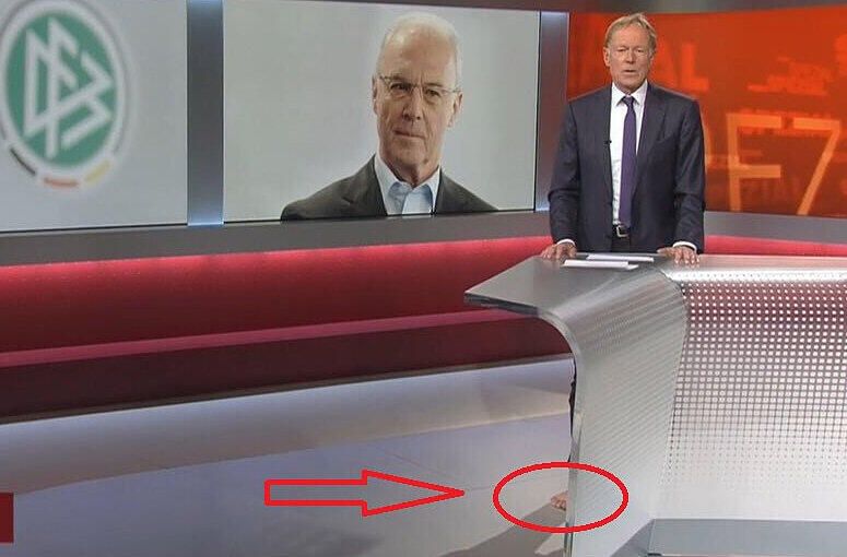 Wolf-Dieter Poschmann moderierte am Montag brafuß.