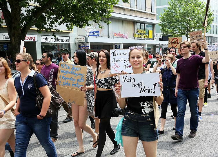 Die Bilder vom Slutwalk in München.