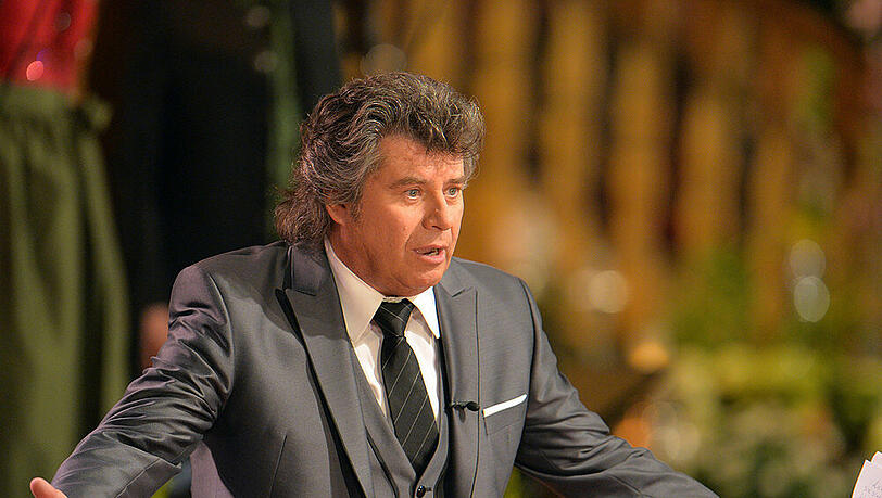 Andy Borg bei der "Musikantenstadl"-Generalprobe im März 2015