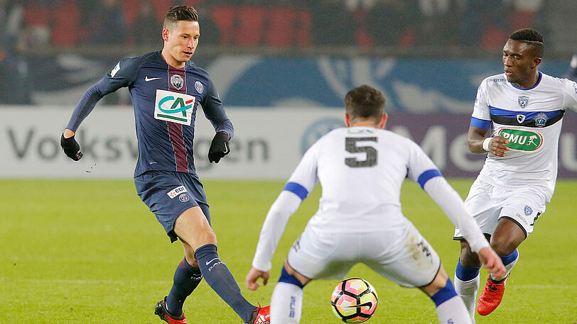 Julian Draxler überzeugt bei seinem Debüt für Paris Saint-Germain.