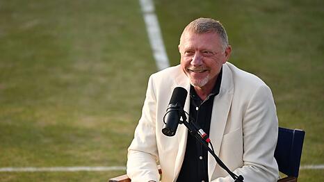 Boris Becker ist großer Fan vom Rasentennis von Laura Siegemund