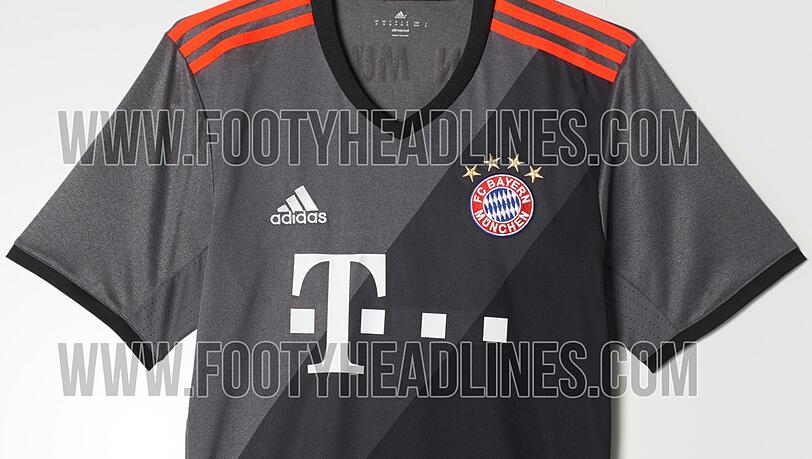 So sieht's also aus: Das neue Auswärtstrikot des FC Bayern München. Am Donnerstag wird es offiziell vorgestellt. So sieht's also aus: Das neue Auswärtstrikot des FC Bayern München. Am Donnerstag wird es offiziell vorgestellt.