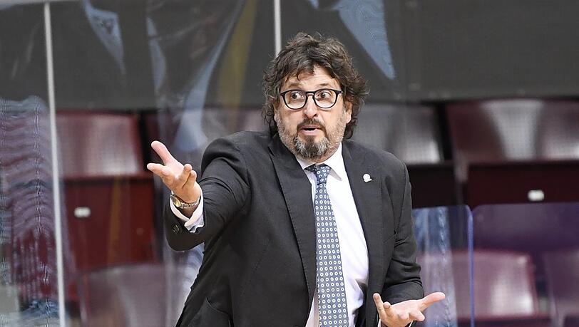 "In einer normalen Situation sehe ich nicht viele Vorteile auf unserer Seite": FCBB-Coach Andrea Trinchieri über das Duell mit ZSKA Moskau.