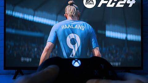 Titelstar Erling Haaland ist wie die gesamte Premier League weiterhin voll lizenziert an Bord.