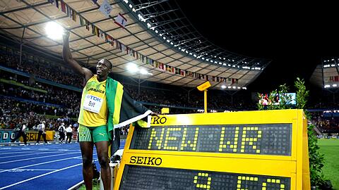 Lief Weltrekord in Berlin: Sprint-Legende Bolt. (Archivbild)
