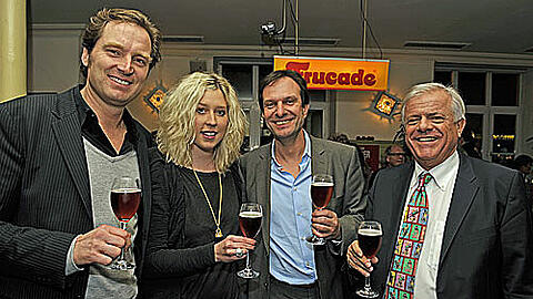 Christian Mayer, Kimberly Hoppe, Arno Makowsky und Michael Graeter.