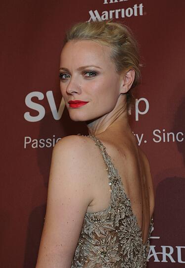 Party in den neuen Marriott-Hotels: Das Model Franziska Knuppe
