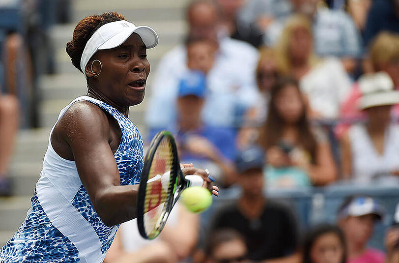 Venus Williams konnte sich bei den US-Open gegen die junge Belinda Bencic aus der Schweiz durchsetzen.