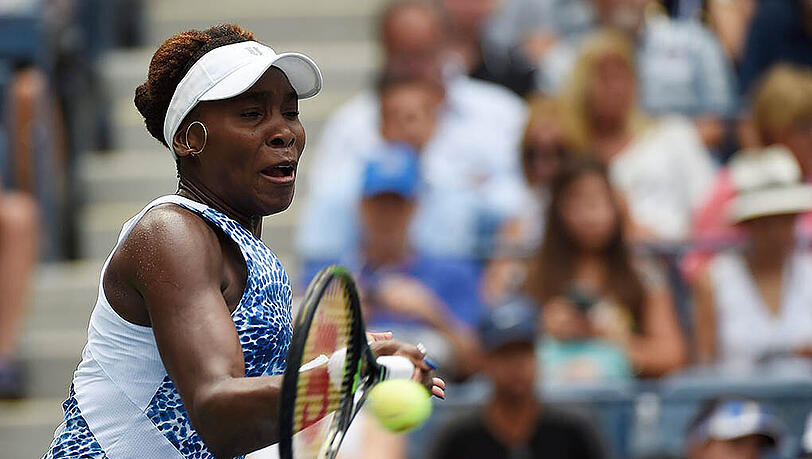 Venus Williams konnte sich bei den US-Open gegen die junge Belinda Bencic aus der Schweiz durchsetzen. Venus Williams konnte sich bei den US-Open gegen die junge Belinda Bencic aus der Schweiz durchsetzen.