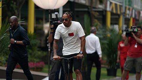 Auf dem Weg zum sechsten WM-Titel ist Lewis Hamilton kaum noch aufzuhalten.