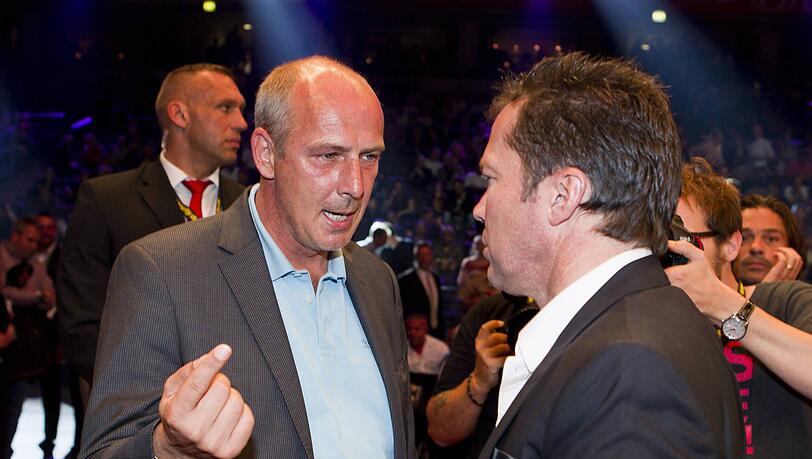 Gehen mit Oliver Kahn und Hasan Salihamidzic hart ins Gericht: Die früheren Profis des FC Bayern, Mario Basler (l.) und Lothar Matthäus (r.).