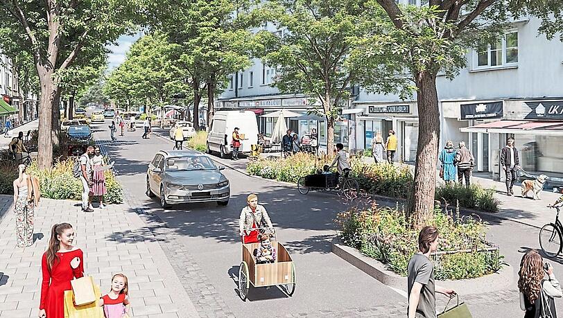 In der Mitte der Augustenstra&szlig;e wird ein Baum gepflanzt. Und auch sonst soll sich in der Stra&szlig;e viel &auml;ndern.