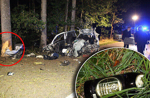 Ein Bild wie aus einem Horror-Film: ein 33-Jähriger ist mit seinem Wagen aus einer Kurve geflogen und gegen einen Baum geprallt. Der Fahrer war sofort tot. Am Unfallort wurde eine Bierflasche gefunden, die offenbar aus dem Auto geschleudert worden war. Die Bilder...
