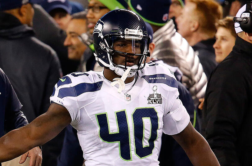 Derrick Coleman gewann letztes Jahr mit den Seattle Seahawks den Super Bowl.