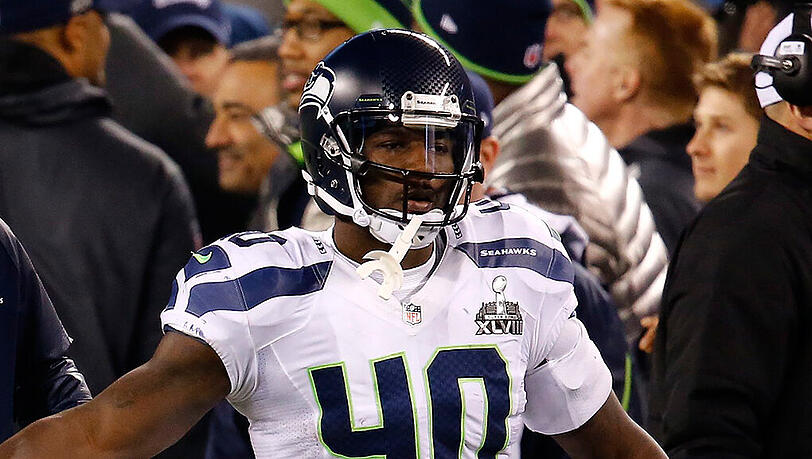 Derrick Coleman gewann letztes Jahr mit den Seattle Seahawks den Super Bowl. Derrick Coleman gewann letztes Jahr mit den Seattle Seahawks den Super Bowl.