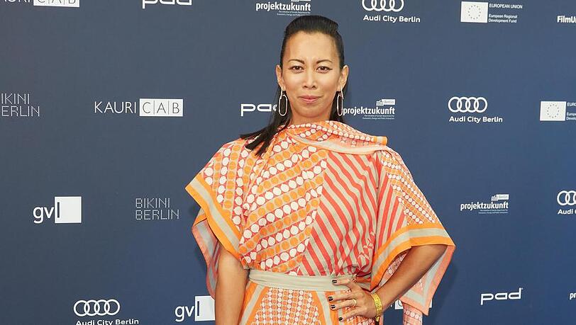 Minh-Khai Phan-Thi stach in diesem Outfit aus der Menge hervor Minh-Khai Phan-Thi stach in diesem Outfit aus der Menge hervor