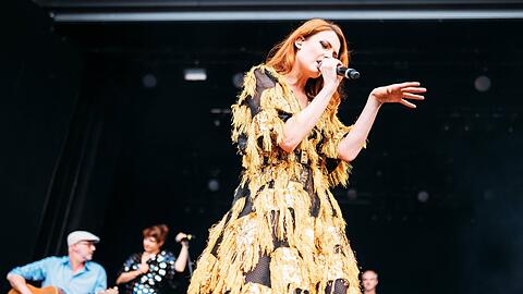 Die französische Band Nouvelle Vague.