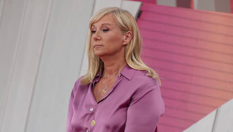 Andrea Kiewel muss sich gerade mit einem fiesen Fake-Foto herumschlagen.