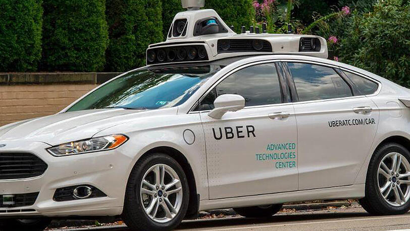 Uber musste seine Fahrten mit Roboterwagen in San Francisco einstellen. Uber musste seine Fahrten mit Roboterwagen in San Francisco einstellen.