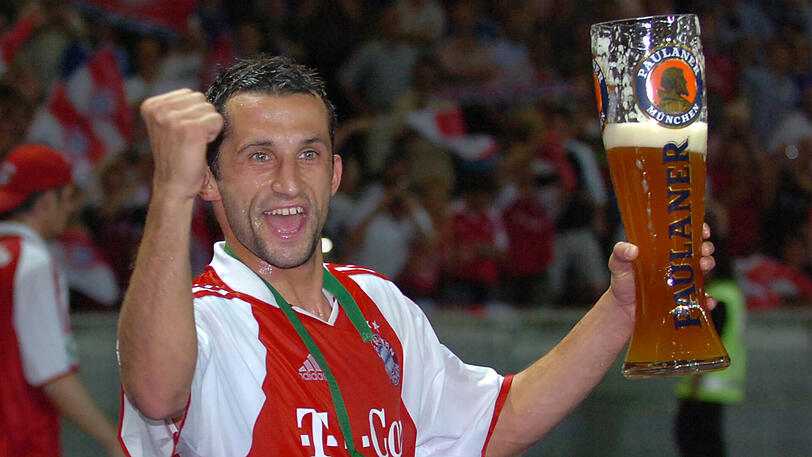 Auf Platz 2: Sportdirektor Hasan Salihamidzic, der insgesamt 365 Spiele für den FC Bayern bestritten hat.
