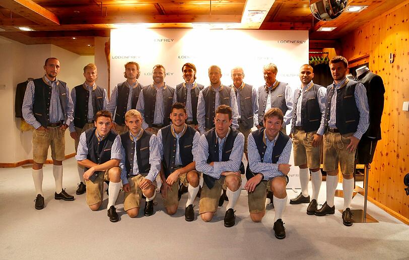 Mal ein etwas anderes Mannschaftsfoto der Löwen.