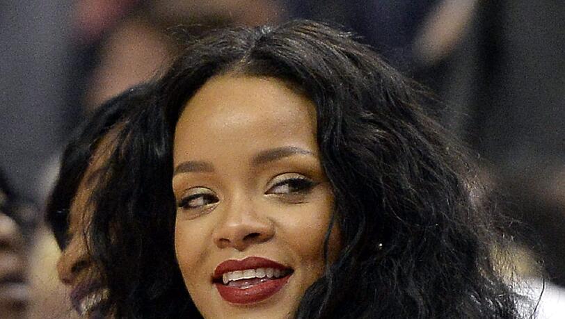 Bekennender Fußball-Fan: Rihanna. Bekennender Fußball-Fan: Rihanna.