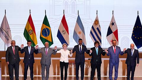 In Paraguay wurde Anfang des Jahres die Unterzeichnung des Abkommens gefeiert. (Archivbild)