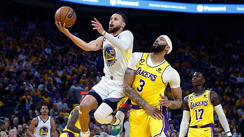 Stephen Curry  erzielte 27 Punkte für die Golden State Warriors.