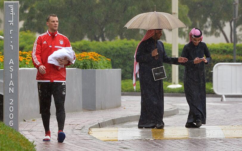 Tag 7 beim Trainingslager in Doha. Die Bilder!